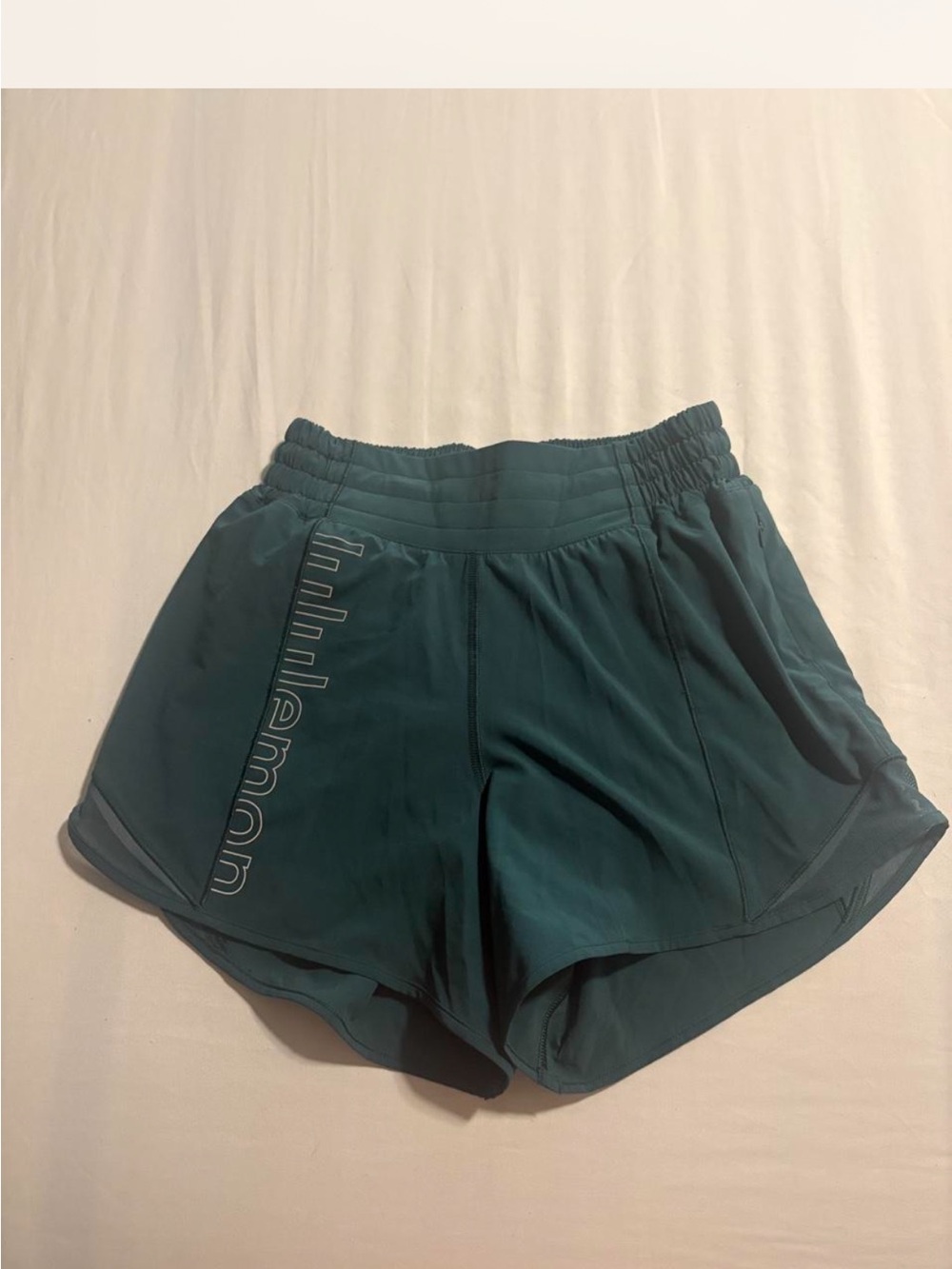 lululemon athletica Teal Athletic Running Shorts
